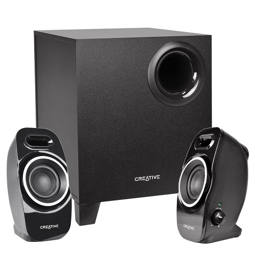 Creative A250 2.1-Channel Speaker System w/Dual Slot Enclosure