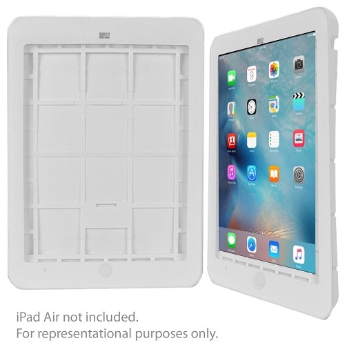 Inland ProHT Air Defense Drop Protection Silicone Case for iPad Air (White)