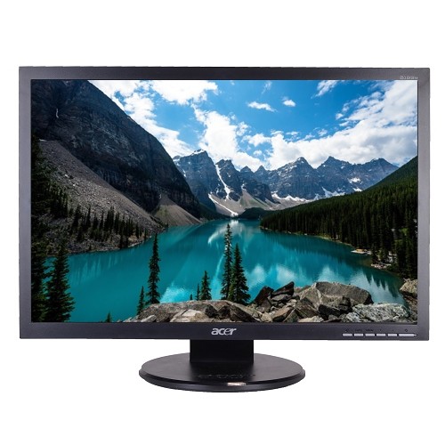 19" Acer B193W DVI/VGA 1440x900 Widescreen LCD Monitor w/Speakers & HDCP Support (Black) - B