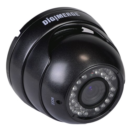 Flir DBV34TL Ultra Resolution Varifocal Outdoor IR Dome Camera w/Anti-Glare Technology (Black)