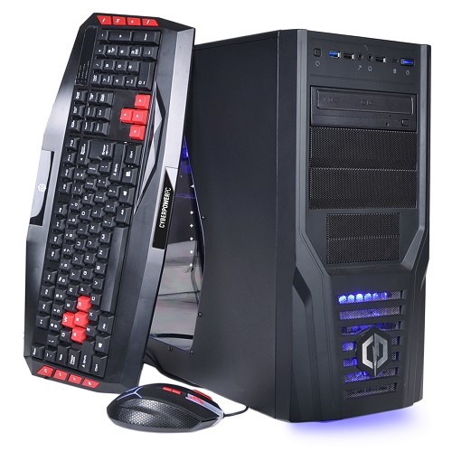 CyberpowerPC Gamer Ultra GUA540 AMD FX-6300 6-Core 3.5GHz 8GB 1TB DVD±RW Radeon R5 230 W10H Gaming PC w/HDMI - B