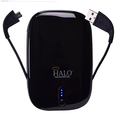 Halo Pocket Power 5500mAh Power Bank w/Mini USB