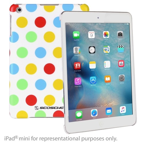 Scosche snapSHIELD m1 Protective Stylized Cover for iPad mini (Polka Dot Pattern)