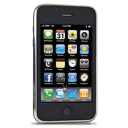 Apple iPhone 3G 8GB 3.5" Touchscreen Quad-Band GSM Bluetooth 2MP Camera Smartphone (Black)