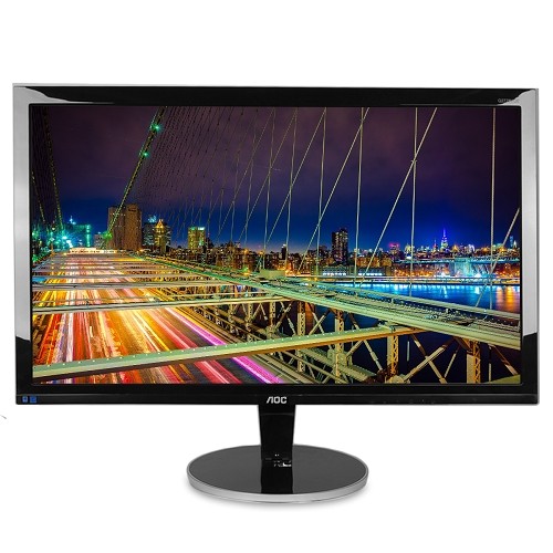 27" AOC Q2778VQE-B HDMI/DisplayPort/DVI/VGA 2560x1440 (WQHD) Widescreen LED LCD Monitor (Black)