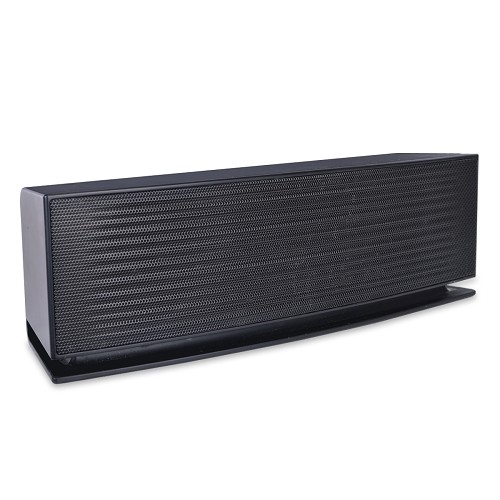 Q Experience QAA14AV008 Block Wireless Bluetooth Stereo Speaker w/Auxiliary Jack (Black) - B