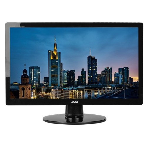 19.5" Acer S200HQL DVI/VGA 1366x768 Widescreen Ultra-Slim LED LCD Monitor (Black)