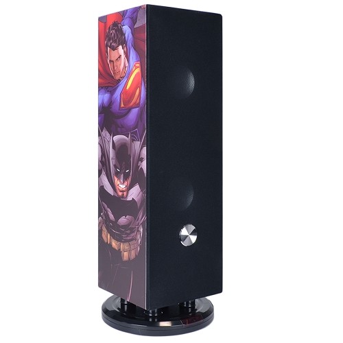 Batman v Superman SBESB001 Bluetooth Wireless Tower Speaker w/Remote Control