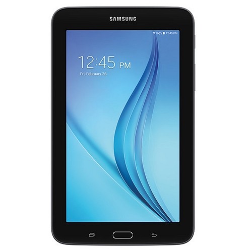 Samsung Galaxy Tab E Lite Quad-Core 1.3GHz 1GB 8GB 7" Capacitive Touchscreen Tablet Android 4.4 w/Cam & BT (Black)