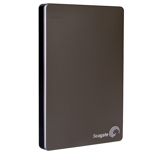 Seagate Backup Plus Slim Portable Drive 1 Terabyte (1TB) SuperSpeed USB 3.0 2.5" External Hard Drive (Gray)