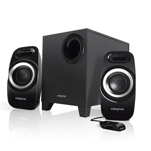 Creative Inspire T3300 2.1-Channel Speaker System w/Dual Slot Enclosure