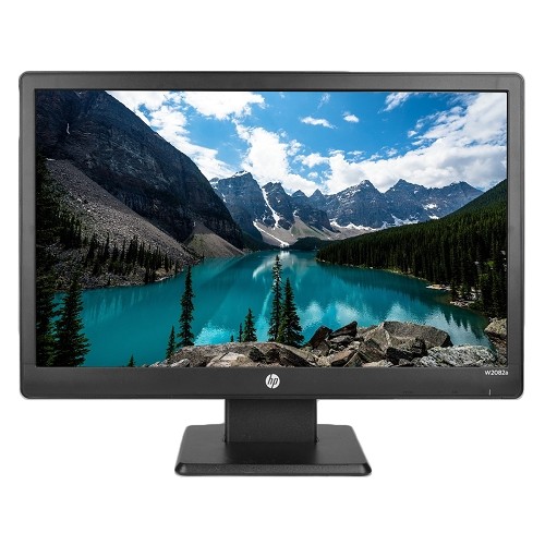 20" HP W2082a DVI/VGA 1600x900 Widescreen Ultra-Slim LED LCD Monitor (Black) - B