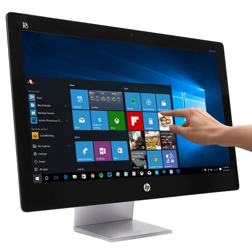 HP Pavilion 23-q110 TouchSmart 23" 1080p Fusion Quad-Core A8-7410 2.2GHz - All-in-One PC 4GB/1TB/DVD±RW/W10H/Cam
