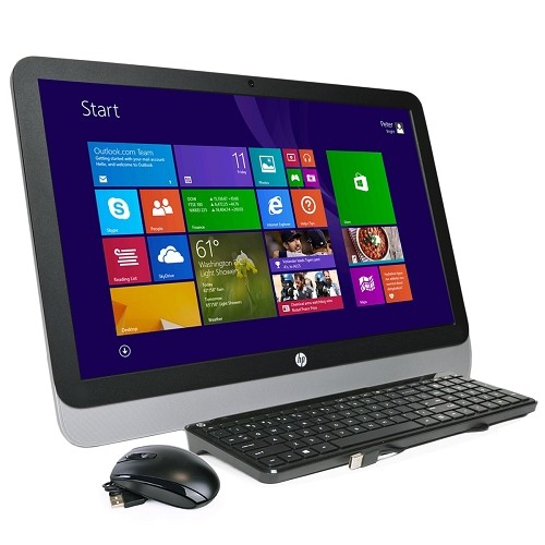 HP 23-r010 23" 1080p Pentium G3260T Dual-Core 2.9GHz All-in-One PC - 4GB 1TB DVD±RW/W8.1/Cam