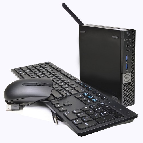 Dell OptiPlex 3040 Core i3-6100T Dual-Core 3.2GHz 4GB 128GB SSD W10P Micro Form Factor PC w/HDMI