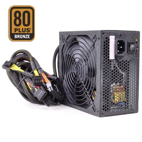 Logisys AT750BK 750W 20+4-pin ATX Power Supply w/SATA