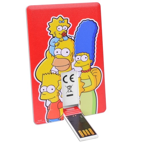 Tribe The Simpsons 8GB USB 2.0 Flash Drive - Retail Hanging Blister Package