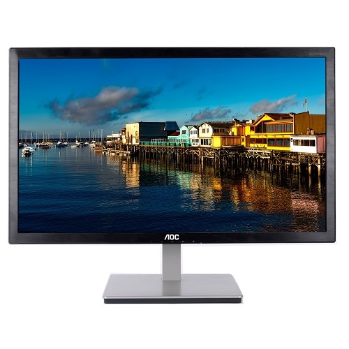 23.6" AOC E2476VWM6 HDMI/VGA 1080p Widescreen Ultra-Slim LED LCD Professional Gaming Monitor (Black)