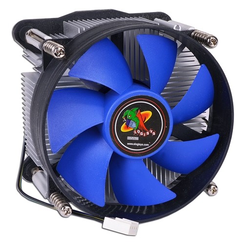 Logisys IC215PWM Socket 1155/1156 Aluminum Heat Sink & 3.93" Fan w/4-Pin Connector for Intel up to 95W