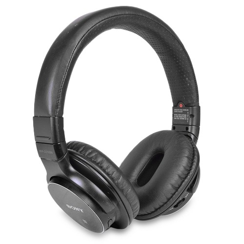 Sony MDR-ZX750DC Bluetooth v3.0 Wireless Noise Canceling Over-Ear Stereo Headphones w/Integrated Mic
