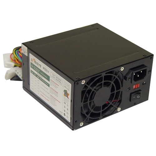 Logisys PS480D-BK 480-Watt 20+4-pin ATX Power Supply w/SATA (Black)