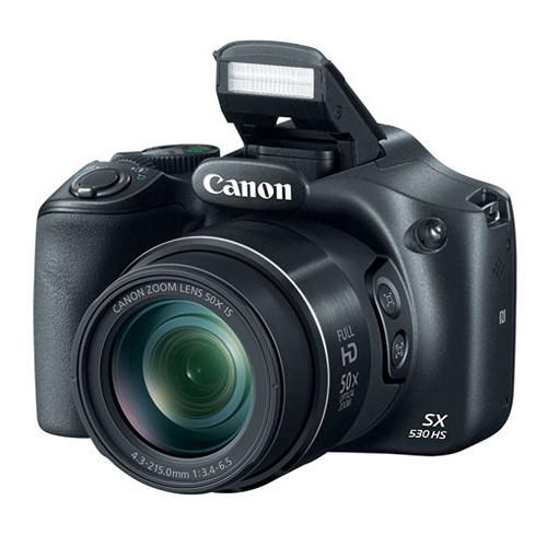 Canon PowerShot SX530 HS 16MP 50x Optical/4x Digital Zoom HD Camera w/WiFi