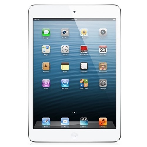 Apple iPad mini 3 with Retina Display & Touch ID Wi-Fi + Cellular 16GB - White & Silver (3rd generation) - B