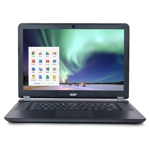 Acer C910-C453 Celeron 3205U Dual-Core 1.5GHz 4GB 16GB SSD 15.6" LED Chromebook Chrome OS w/Cam & BT (Black)