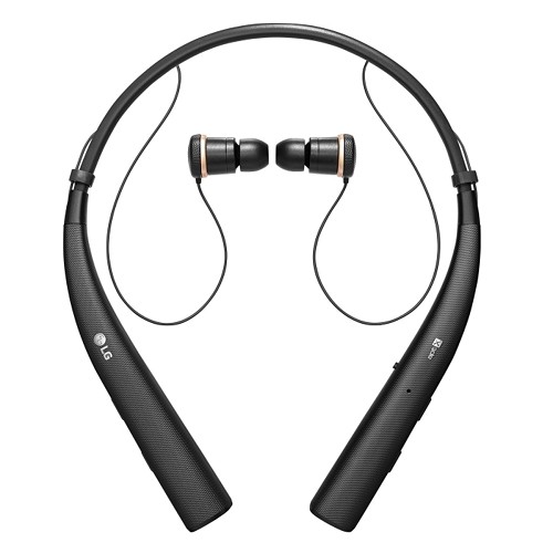 LG TONE PRO HBS-780 Rechargeable Bluetooth Wireless v4.1 Stereo Headset w/Dual MEMS Microphones (Black)