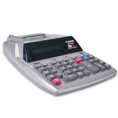 Canon MP11DX 12-Digit 2-Color Heavy Duty Desktop Printing Calculator - B