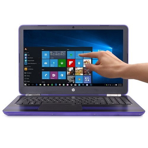 HP Pavilion 15-aw068nr Touchscreen Fusion Quad-Core A9-9410 2.9GHz 8GB 1TB DVD±RW 15.6" LED Notebook W10H w/Cam & BT
