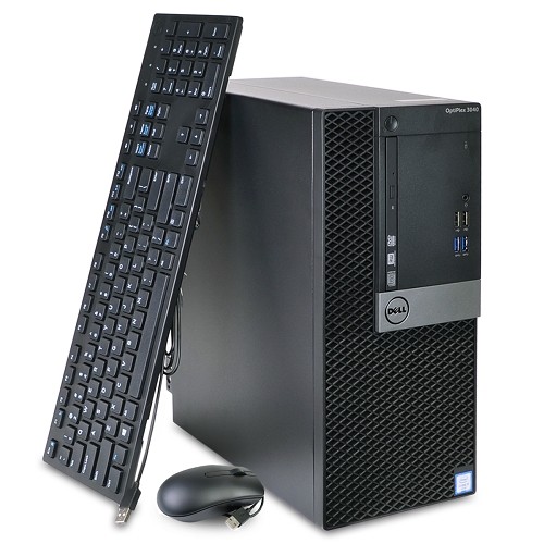 Dell OptiPlex 3040 Core i5-6500 Quad-Core 3.2GHz 4GB 500GB DVD±RW W7P Mini-Tower PC w/HDMI & DisplayPort - B