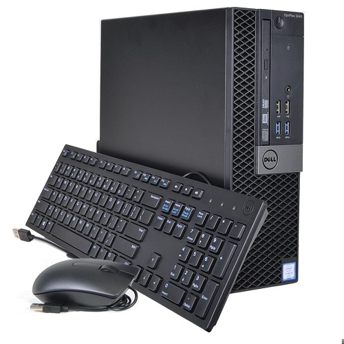 Dell OptiPlex 3040 Core i5-6500 Quad-Core 3.2GHz 8GB 500GB DVD±RW W10P Small Form Factor PC w/HDMI & DisplayPort