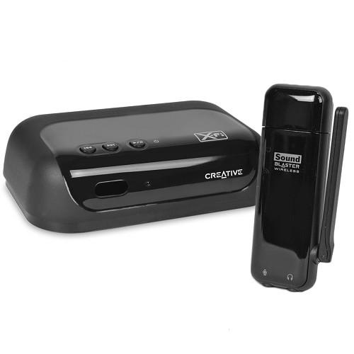 Creative Labs 70SB117000005 Sound Blaster Wireless Music System w/Euro & UK Power Plugs (Black)