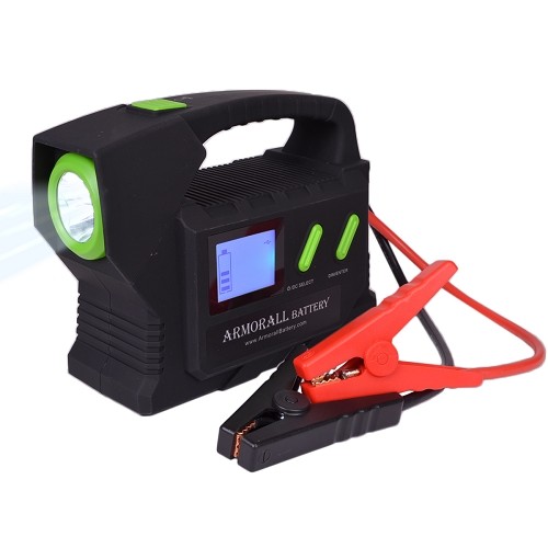 Armor All A24 24V 3300mAh Battery Jump Starter & Power Bank w/LED Light
