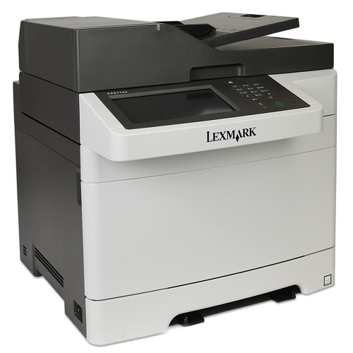 Lexmark CX517de USB 2.0/Gigabit Ethernet Multifunction Color Laser Scanner Copier Fax Printer (No Toner)