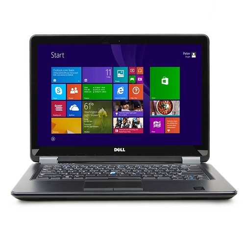 Dell Latitude E7440 Core i7-4600U Dual-Core 2.1GHz 8GB 256GB SSD 14" FHD Ultrabook W8.1P (Dark Gray Skin)