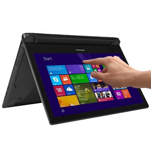 Lenovo Flex 2 Touchscreen Core i3-4030U Dual-Core 1.9GHz 6GB 1TB 15.6" IPS Convertible Notebook W10H w/Cam & BT