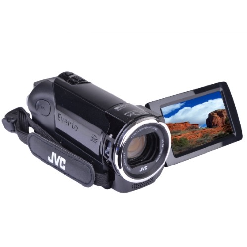 JVC Everio GZ-HM45BU 40x Optical/999x Digital Zoom SDXC Full HD 1080p Camcorder w/HDMI & 2.7" LCD (Black)