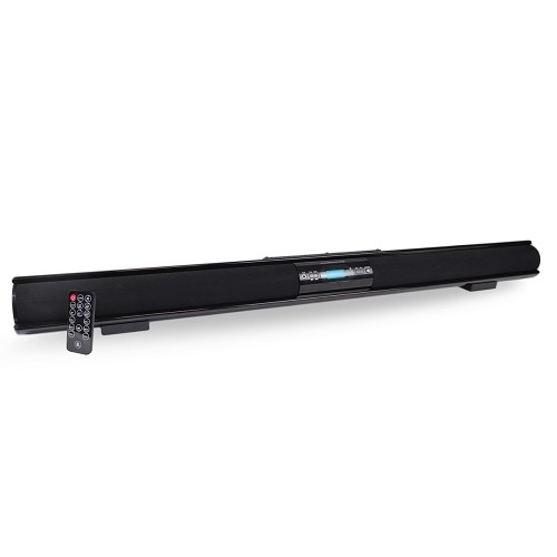 Innovative Technology ITSB-201-37 37" 2-Channel 20W Bluetooth Stereo Sound Bar w/FM Radio & 3.5mm Auxliary Jack - B