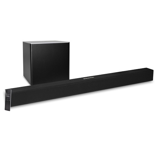 Vizio SmartCast SB3821-D6 38" 2.1-Channel Bluetooth Home Theater Sound Bar w/Wireless Subwoofer (Black/Silver)