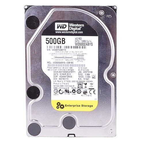 Western Digital RE3 Enterprise 500GB SATA/300 7200RPM 16MB Hard Drive