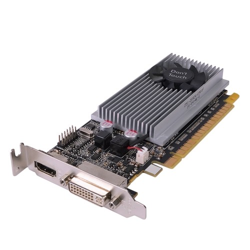 ZOTAC GeForce GT 705 1GB DDR3 PCI Express (PCIe) DVI Low Profile Video Card w/HDMI & HDCP Support