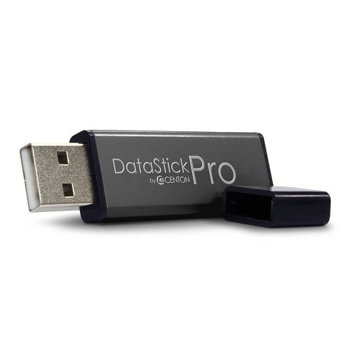 Centon DataStick Pro 32GB USB 2.0 Flash Drive (Silver)