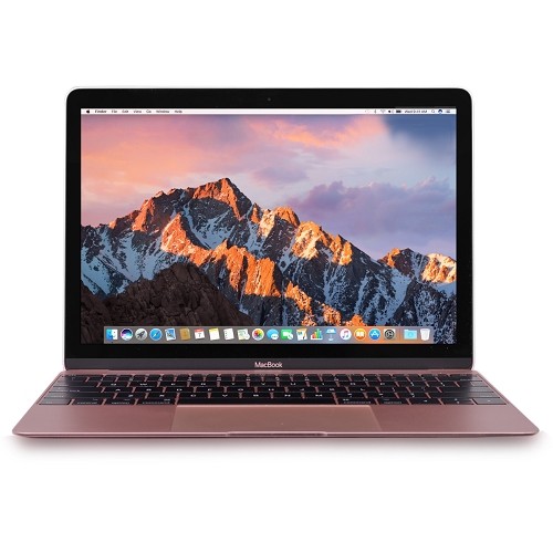 Apple MacBook Retina Core M3-7Y32 Dual-Core 1.2GHz 8GB 256GB SSD 12" IPS Notebook OS X (Rose Gold) (Mid 2017) - B