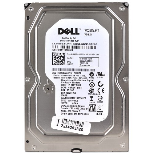 Western Digital RE3 Enterprise 750GB SATA/300 7200RPM 16MB Hard Drive