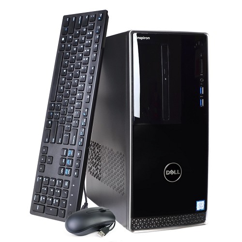 Dell Inspiron 3668 Core i5-7400 Quad-Core 3.0GHz 12GB 1TB DVD±RW Desktop PC W10H w/Bluetooth
