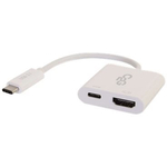 C2G USB-C To HDMI Audio/Video Adapter Converter With Power Delivery external video adapter