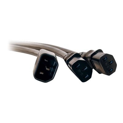 C2G 16 AWG 1-to-2 Power Cord Splitter