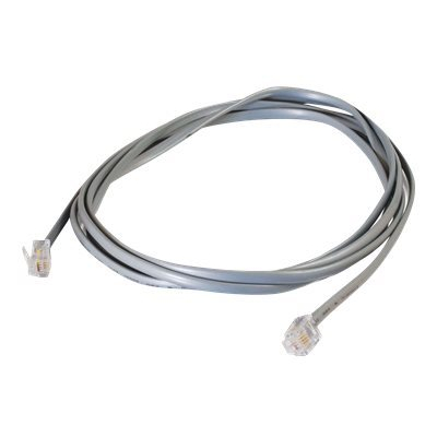 C2G RJ11 6P4C Straight Modular Cable